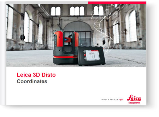 Leica 3D Disto - Coordinates