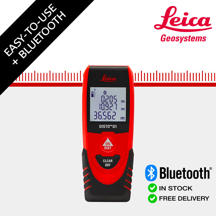 Télémètre Leica® laser 150 m et caméra zoom 4X - Bluetooth + Logiciel PC ou  appli