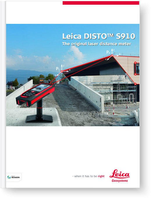 Leica DISTO S910 Manual
