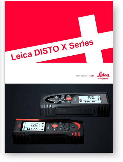 Leica DISTO X Series Brochure