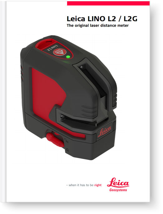 Leica Lino L2 L2G User Manual 2018