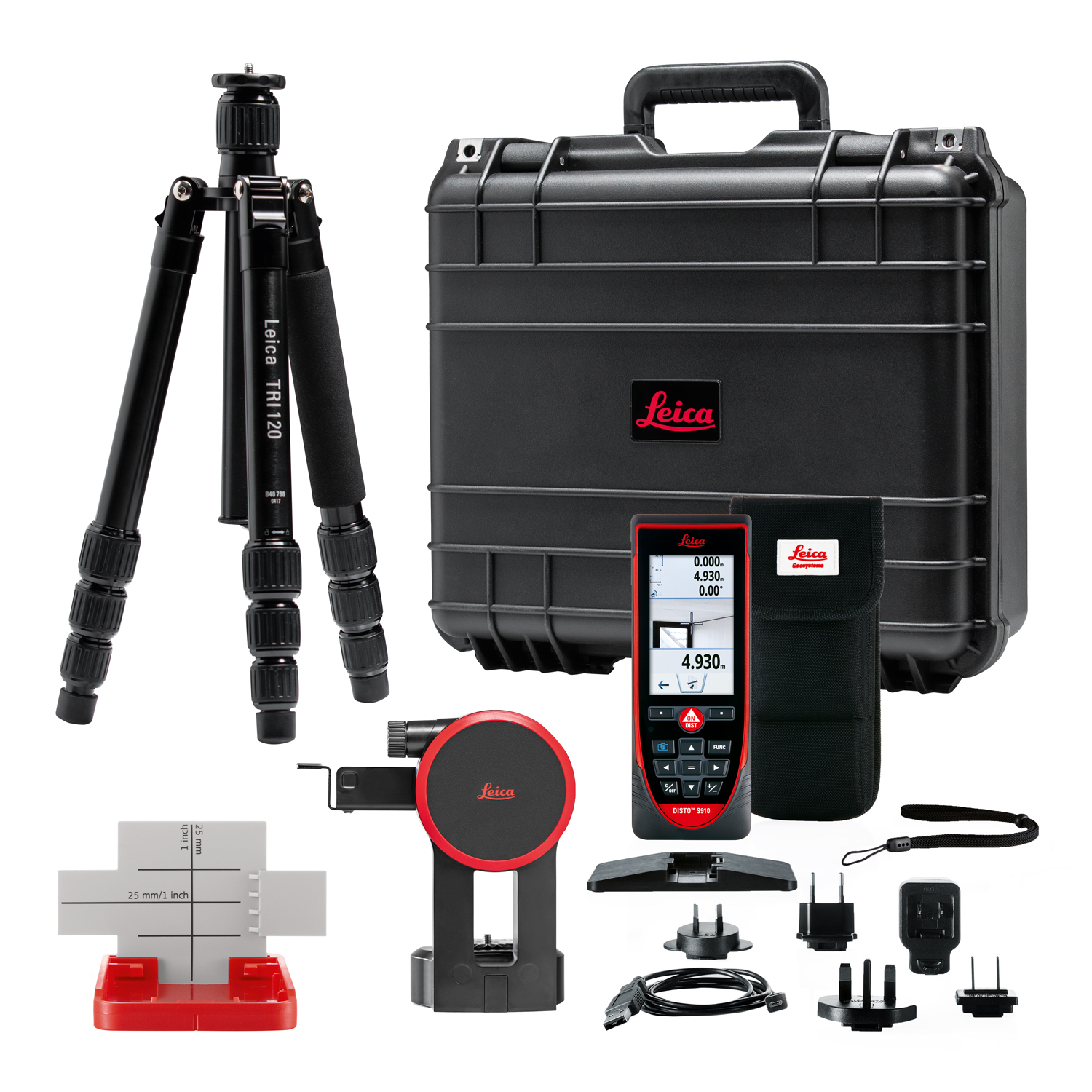 Leica DISTO S910 P2P Kit - scope of delivery