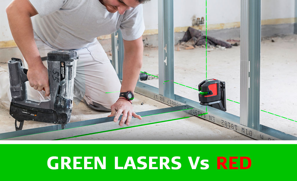 Green lasers vs Red
