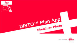 01_DISTO Plan App - Sketch on Photo