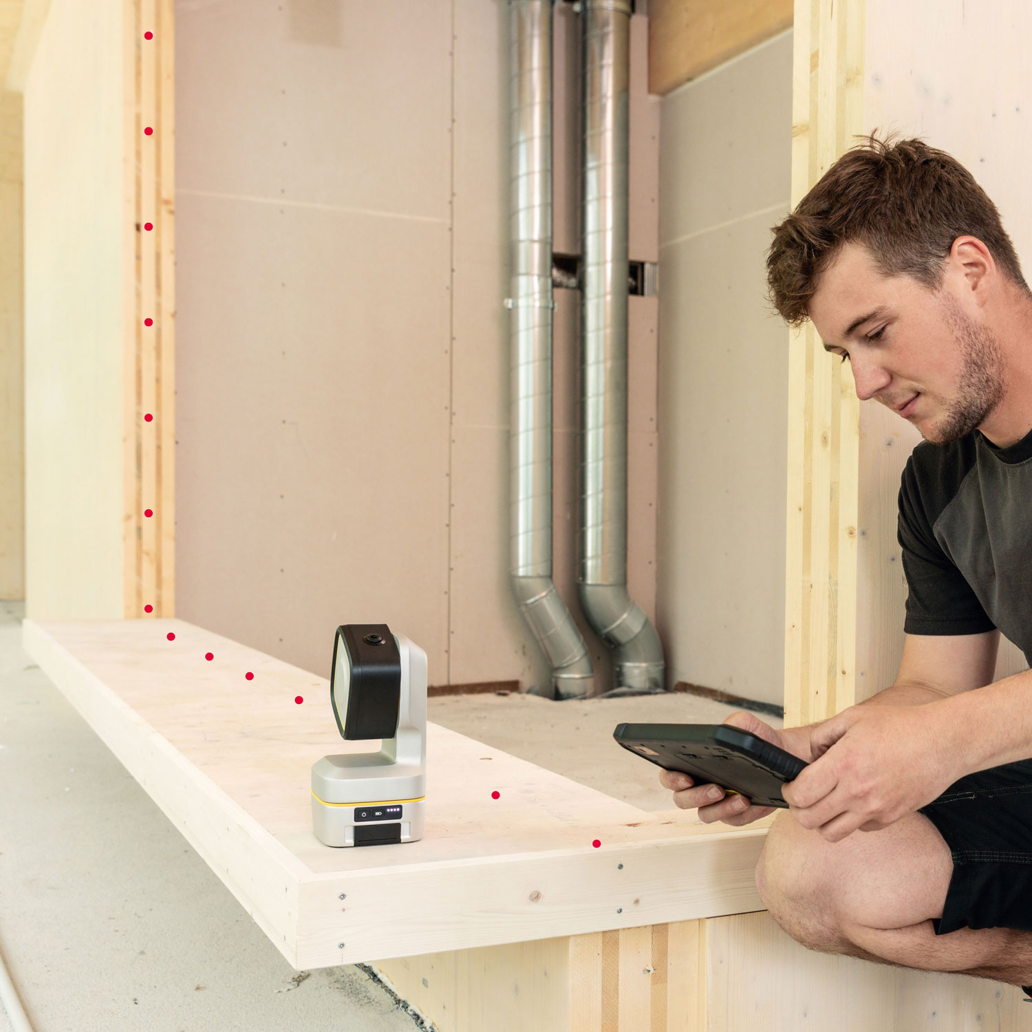 Leica iCON iCS20 - application carpenter